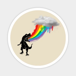 Rainbow Dinosaur Magnet